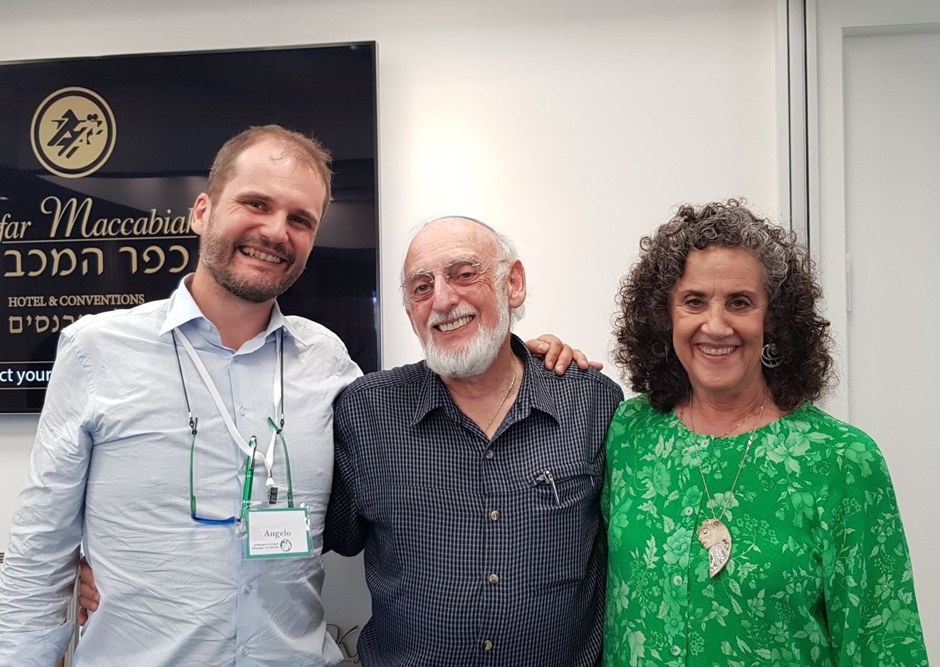Angelo Mussoni con John e Julie Gottman