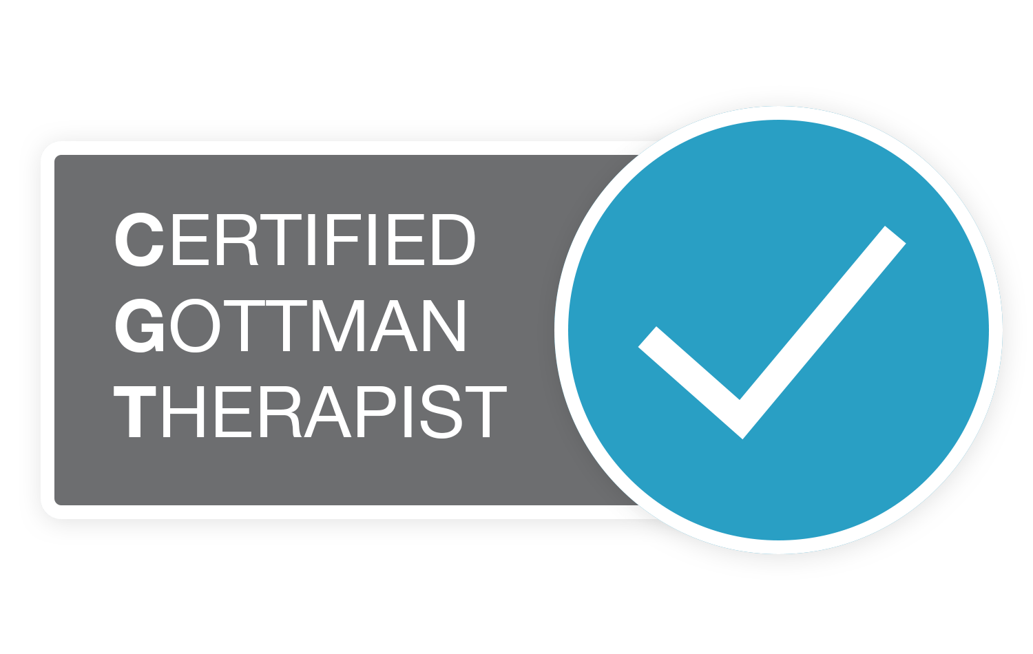 Certified Gottman Therapist — badge del Gottman Institute